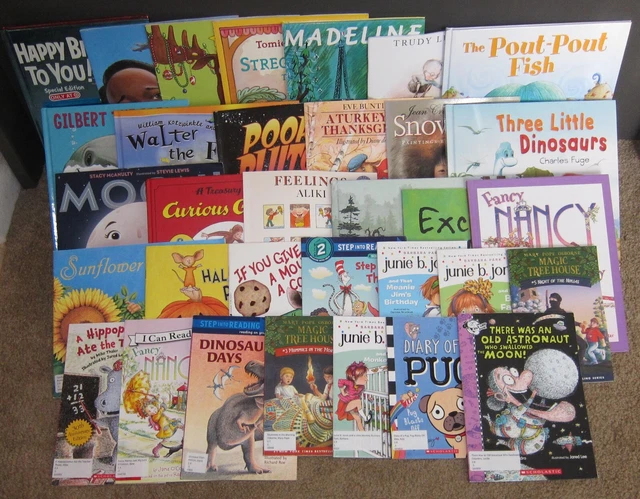 40 AR Accelerated Reader Titles - Reading Levels 2.0 - 3.1  Labeled & Ready!