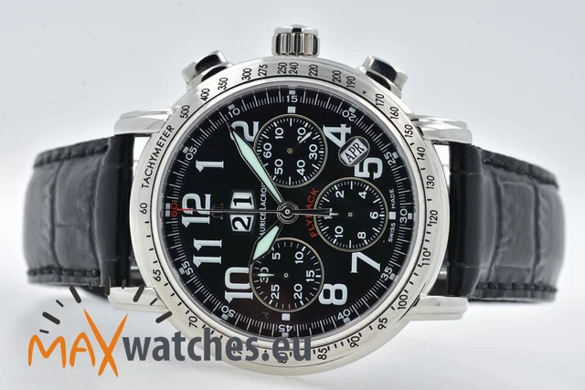 Mouvement Chronographe Maurice Lacroix Big Date Flyback - 49 Bijoux, Automatique, Occasion