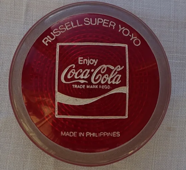vintage Russell super coca cola Yo-Yo 
