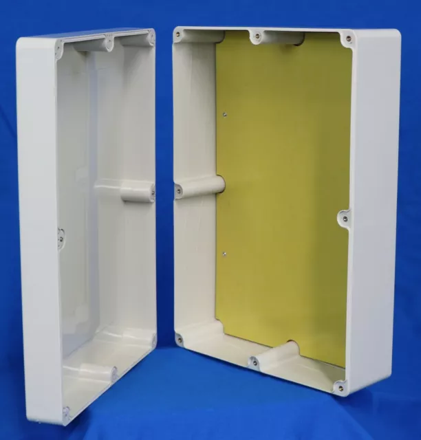 ABS electrical enclosure IP65 380mm x 260mm x 120mm 