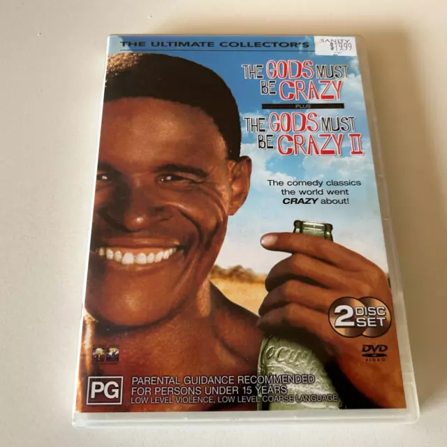 The Gods Must Be Crazy 1 & 2 One Two DVD