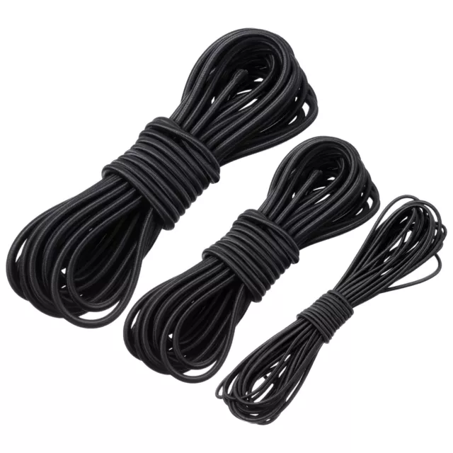 1/8" 1/5" 1/4" Shock Cord Kayak Elastic String Rope Tie Down Trailer Bungee Cord