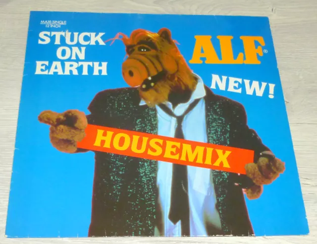 Lp  Alf Housemix - Stuck On Earth - New !   1987 Alien Productions