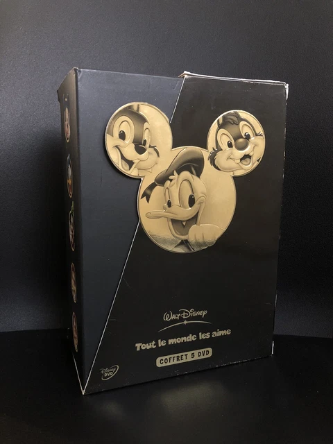 Coffret 5 DVD Tout le monde les aime Mickey Donald Dingo Tic et Tac 1 et 2 4