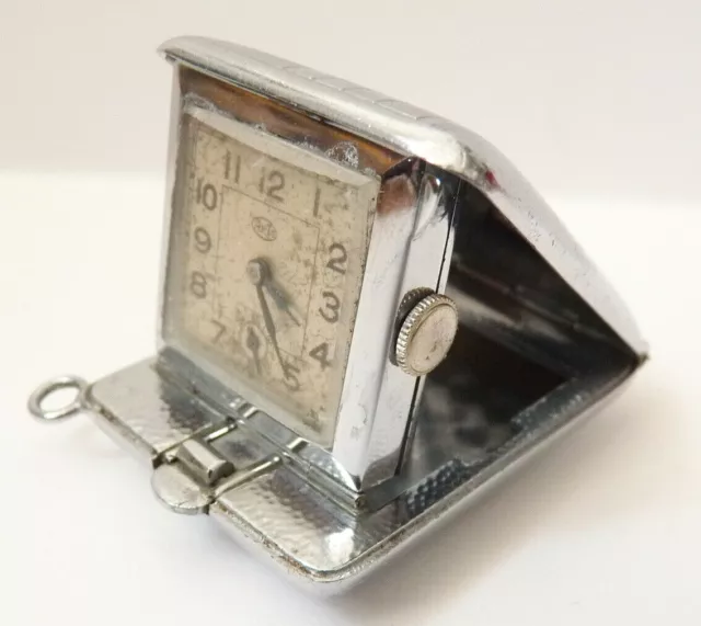 Montre de sac à guichet ARIS mécanique bag watch vers 1930 ART DECO