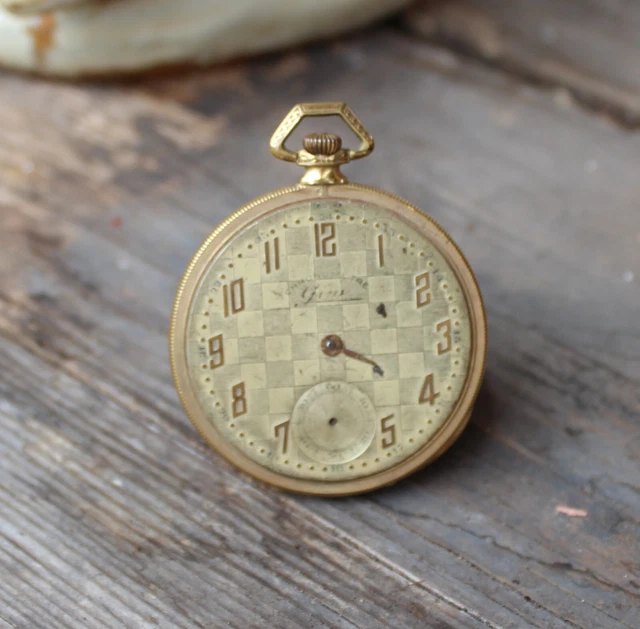 Montre à Gousset Plaquée Or - N°78, 32.30 Grammes, Marque NOVELIQ, Occasion