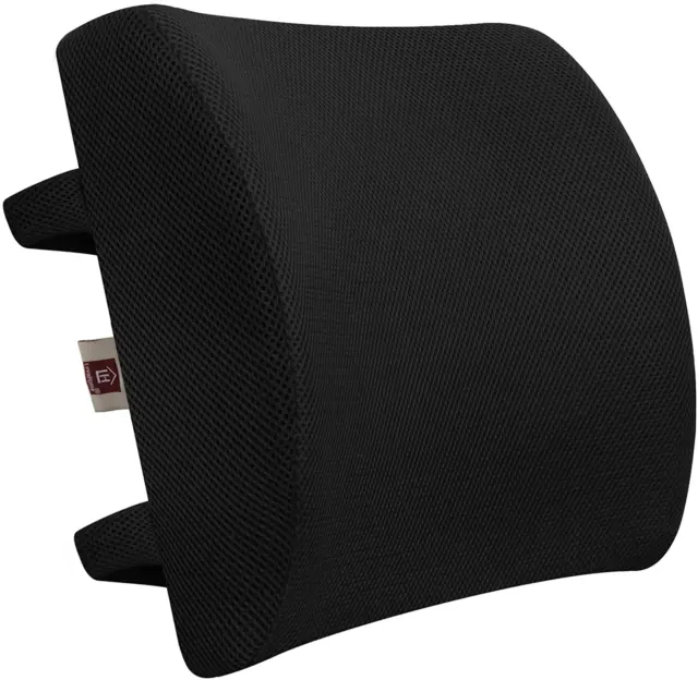 Lumbar Support Pillow for Chair and Car, Back Support for Office Chair Memory Fo