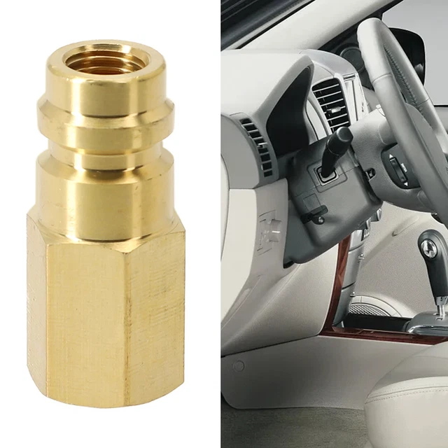 SJLERST Kit Connettore Adattatore Di Ricarica Bombola Di Riempimento Co2 Per Sodastream Argento Senza Misuratore 78086939 - Foto 10