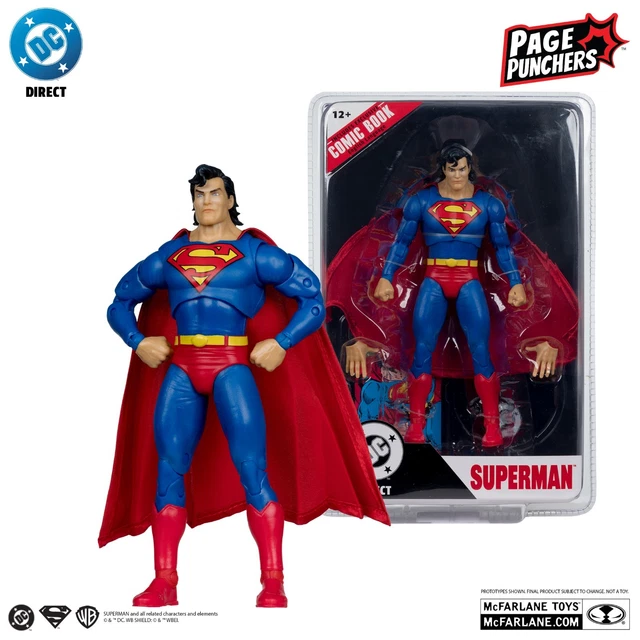 Figurine Superman 7 Pouces Fondjoy 1:9 - Neuve En Boîte, Collection DC, édition 2023