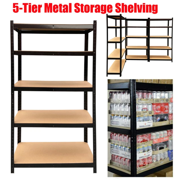 5 Tier Shelving Unit Heavy Duty Wire Shelving Unit Easy | Desertcart INDIA