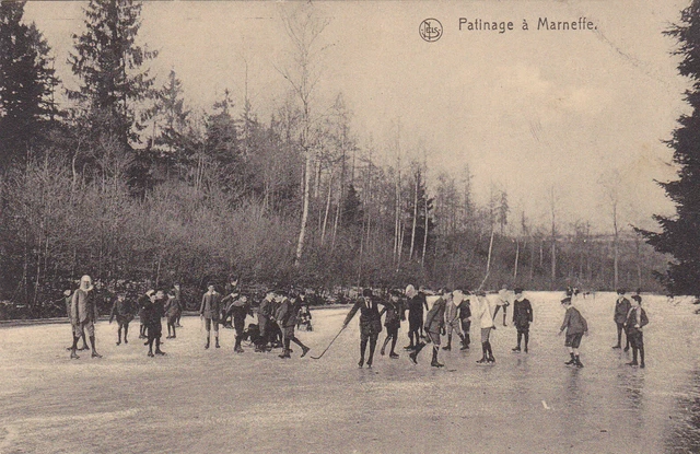 Belgique  Marneffe Le Patin Glace Hockey Ecole