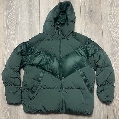Nike Sportswear giù giacca invernale con cappuccio riempimento Verde | Taglia XL | BV4719-337