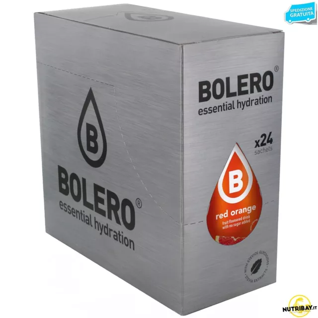 Bolero Drink 24 pz Preparato istantaneo per Bevande Zero Carbo + Stevia