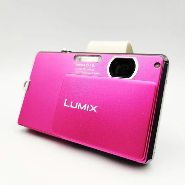 PANASONIC LUMIX DMC-FP1 Pink 12.1MP Compact Digital Camera