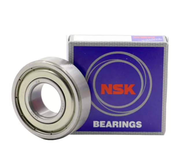 NSK 6204 ZZ Deep Groove Radial Ball Bearing 20x47x14mm