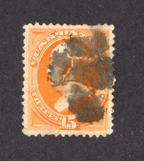 USA, 1870, Mi 43III, 15 Cent Webster