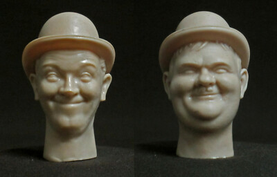 laurel and hardy resin figures