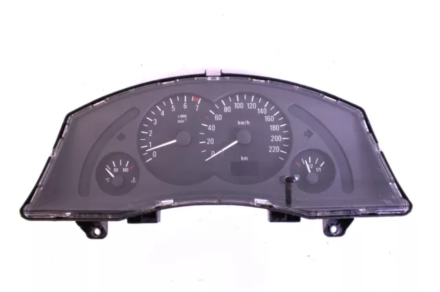 Tachometer original Opel Meriva A Tacho km/h Kombiinstrument Benziner 13173376XK