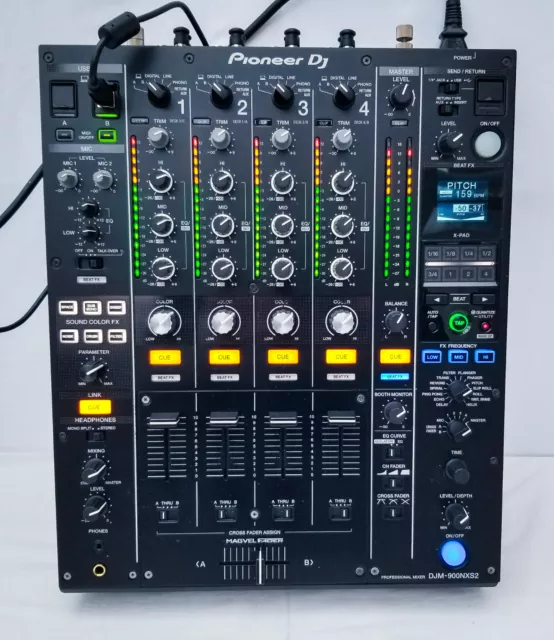 Pioneer DJM 900 NXS2 4 Channel Club Standard Proffesional DJ Mixer Rekordbox