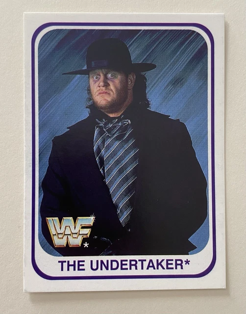 Carte WWF Merlin 1991 - The Undertaker #103 Rookie - Édition Allemande - Non Notée