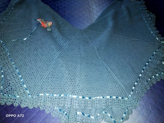 coprispalle pashmina uncinetto