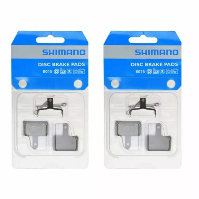 2 Paar Shimano Disc Beläge Pads B01S BR-M 445 446 575 486 525 Resin Bremsbeläge