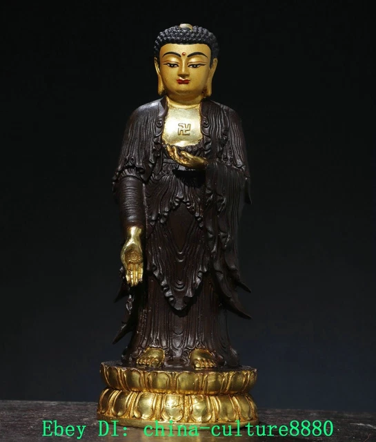 Lot de 3 statues de Bouddha Ornement Décoration Maison Rétro Décor Bureau Bureau Décoration Bouddha Artisanat Statue Bouddha Statue de Bouddha Décor Résine Zen Petite Statue de