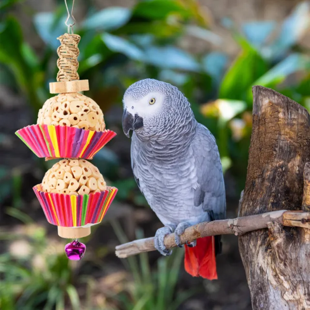 Papagei Spielzeug Stroh Vogelspielzeug Kauspielzeug Für Papageienkäfige