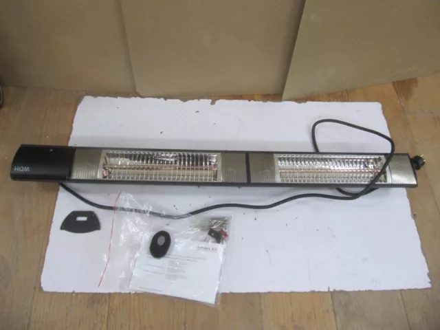 Aktobis Wand-Heizstrahler, Balkonheizer, Zeltheizer WDH-300WS, DEFEKT! Y09670