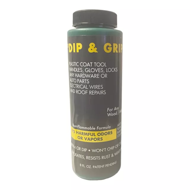 Dip and Grip Rubberized Plastic Coating (Green) 8 fl. oz