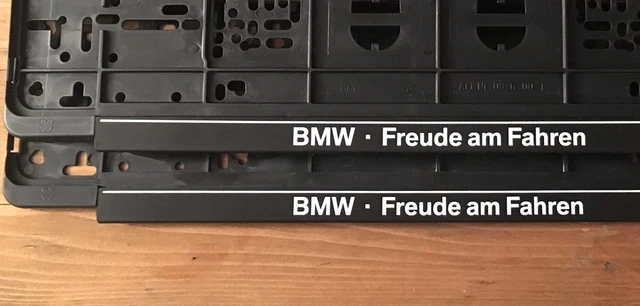 Bmw Kennzeichenhalter Freude Am Fahren