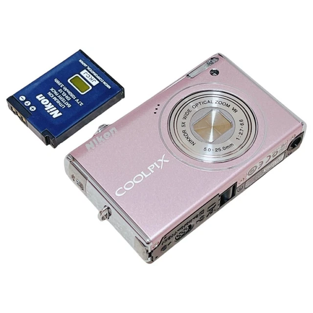 NIKON COOLPIX S640 Digital Camera 12.2MP 5x Optical Zoom