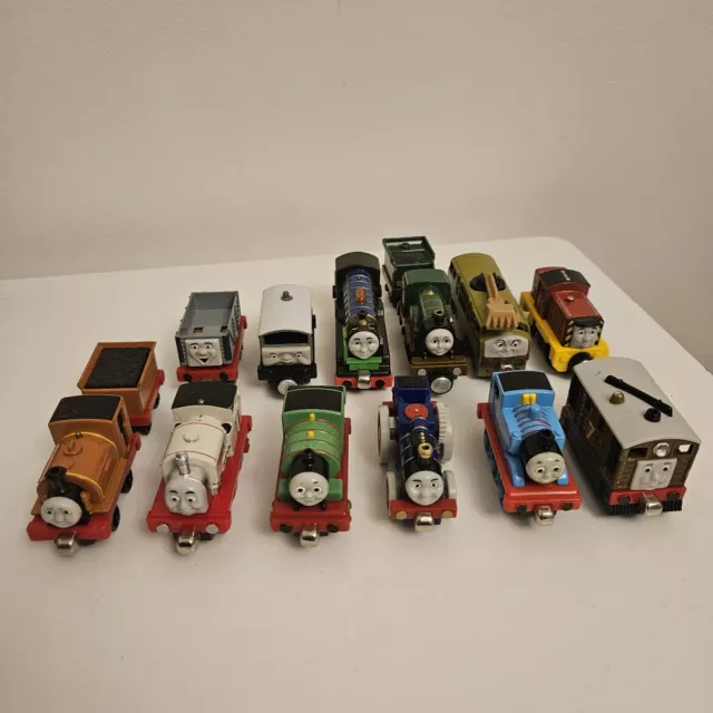 Thomas The Tank Engine Friends Take N Play  Die Cast Toy Trains Bundle X12