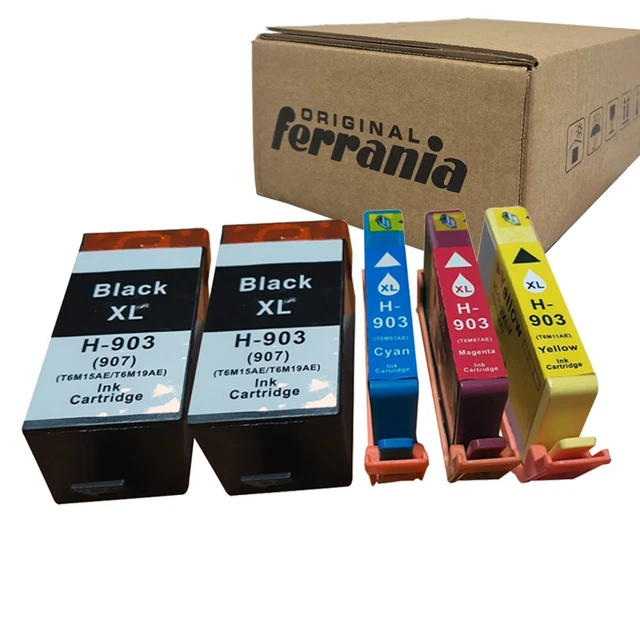 5 Cartucce Compatibili HP903XL KIT per Officejet 6950, 6960, 6970 Series