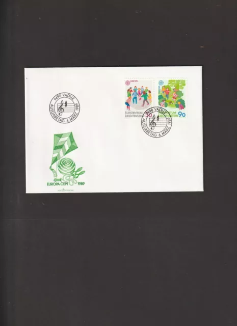 Liechtenstein - FDC - Mi. Nr. 960 - 961  "  E U R O P A  -  Kinderspiele "