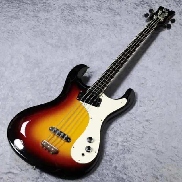 Mosrite Bass Custom 65 1PU "The Ventures Model"  Sunburst 3.85kg with hard case