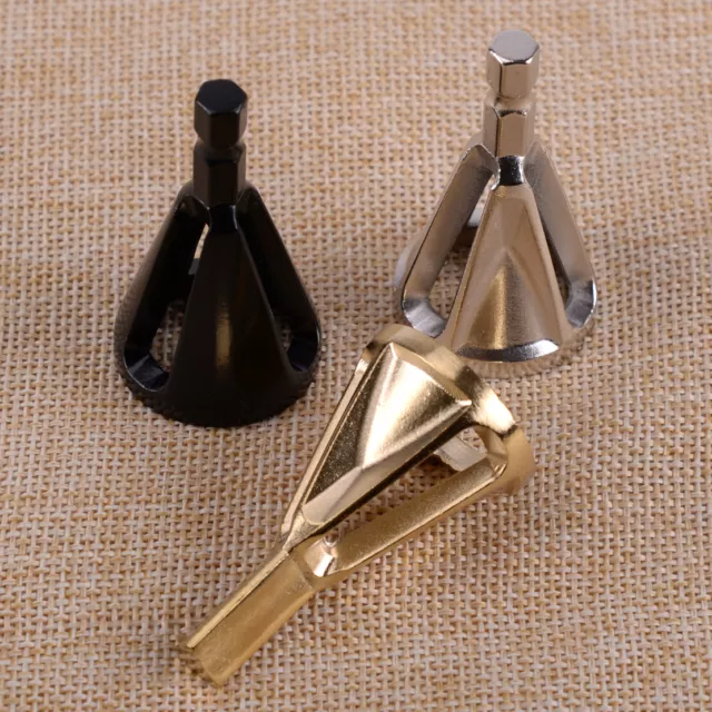 Edelstahl Entgrater Deburring Außen Chamfer Burr Removal Tool Bohrer Bit Kit