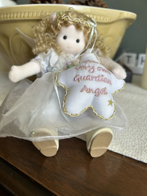 Green Tree Collectable Musical Doll Plays Amazing Grace Guardian Angel