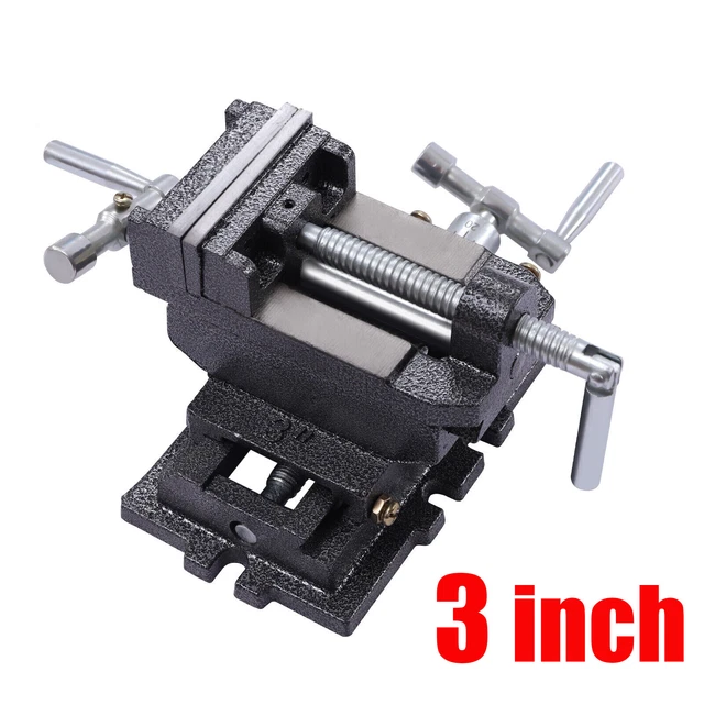 CROSS SLIDE VISE Drill Press Metal Milling 2 Way XY Heavy Duty Clamp