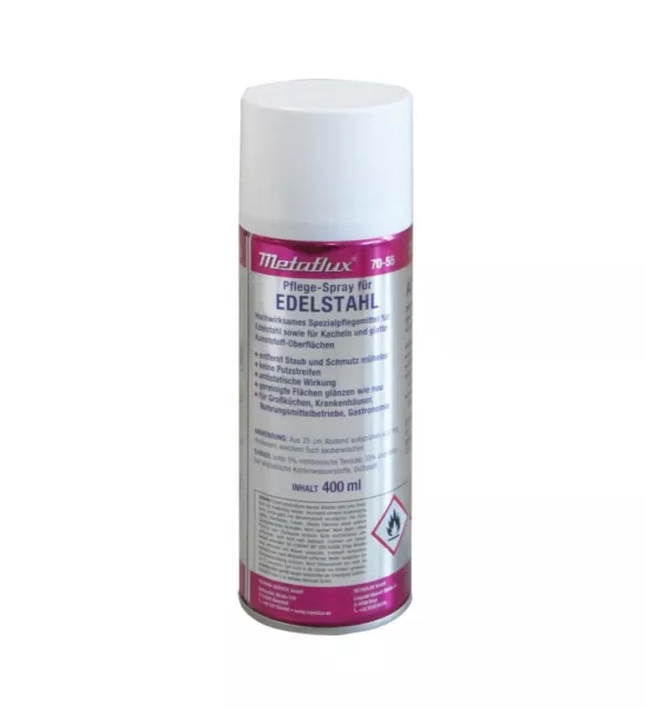 METAFLUX Edelstahl-Pflege-Spray 400ml 70-55