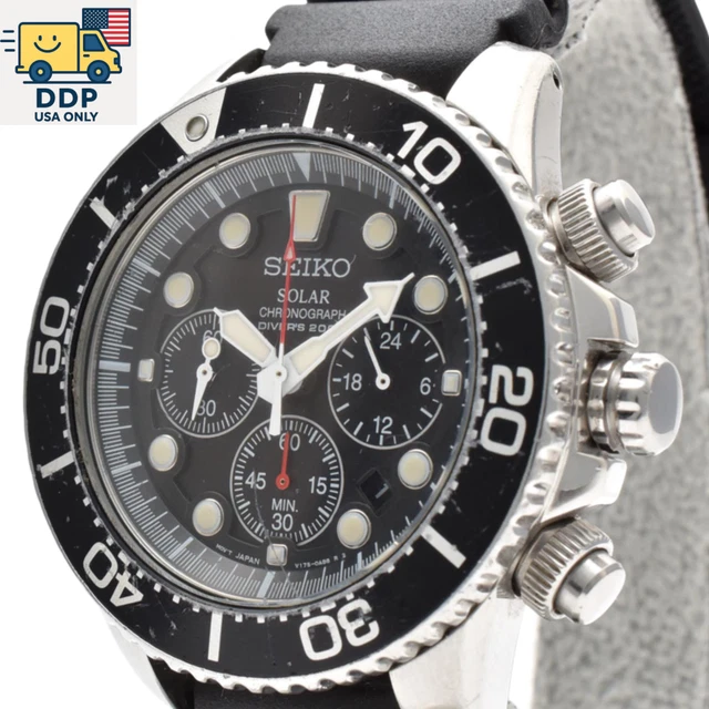 Seiko V175 0ad0 Seiko Chrono Diver SEIKO Prospex DIVER SCUBA V175 