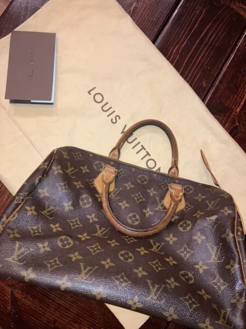 Louis Vuitton, Bags, Authentic Louis Vuitton Speedy 35 85mb