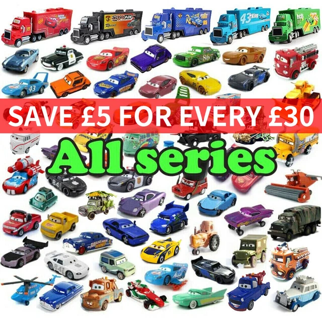 Disney Pixar Cars Lot Lightning McQueen 1:55 Die-cast Model Car Toy Boy Gift UK