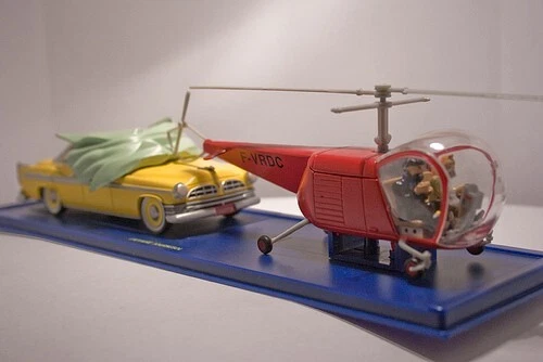 VOITURE TINTIN N°16 1/43 ATLAS LA VOITURE BORDURE NEUVE L'AFFAIRE