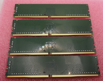 USED KINGSTON 4 x 8GB DDR4-2400 PC4-19200 NON-ECC DESKTOP DDR4