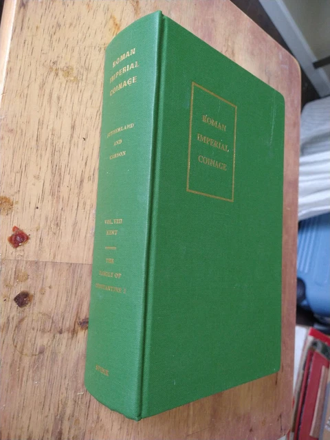ROMAN IMPERIAL COINAGE VOL 8 CONSTANTINE I Sutherland Carter 1981 SPINK