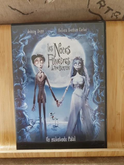 dvd LES NOCES FUNÈBRES de Tim Burton