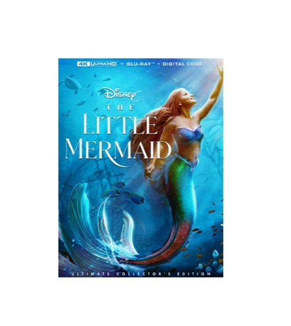 THE LITTLE MERMAID (2023) 4k Blu Ray Digital 9/19/2023 44.95 PicClick