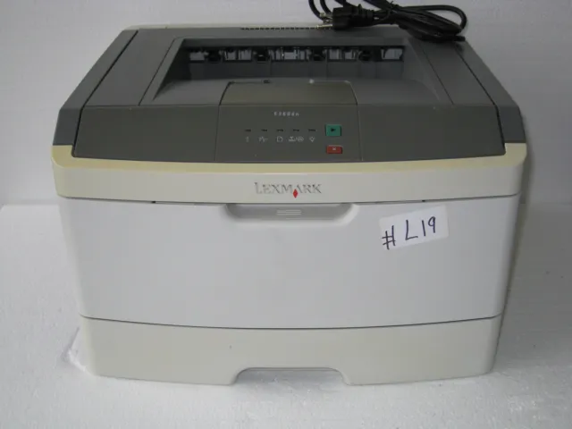 Lexmark E260dn Workgroup Laser Printer w/ Toner [Count: 17K] (WORKS GREAT) #L19