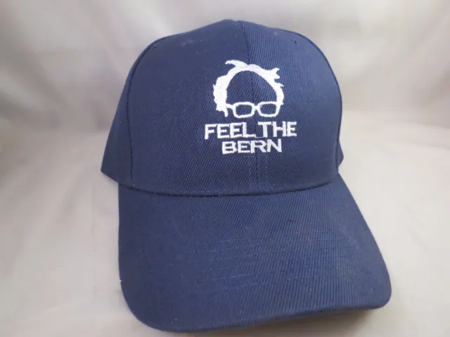 Embroidered Bernie Sanders For President Feel The Bern Baseball Trucker Hat 2016